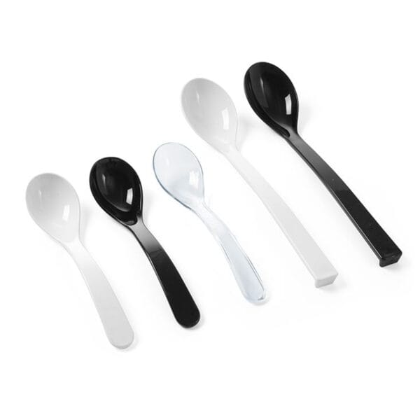 Łyżka do sałatek czarna SAN do 80C dł. 235 mm - Hendi 564158 2 564103 3