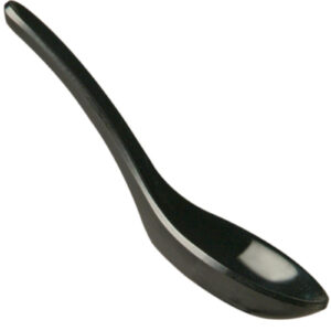 Łyżka do przystawek dipów z melaminy 135 x 45 mm czarna - Hendi 566596 1 Łyżka do przystawek dipów z melaminy 135 x 45 mm czarna - Hendi 566596 - obrazek 1