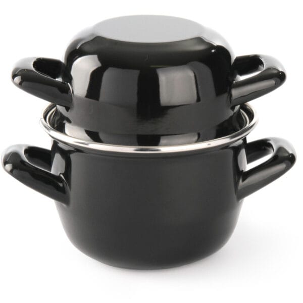Garnek do sosów z pokrywką 0,8 l śr. 12 cm - Hendi 625606 1 625606 1