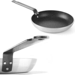 Patelnia aluminiowa z marmurkową powłoką nieprzywierającą śr. 390 mm - Hendi 627655 5 Patelnia aluminiowa z marmurkową powłoką nieprzywierającą śr. 390 mm - Hendi 627655 - obrazek 1