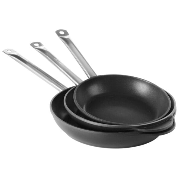 Patelnia indukcyjna Profi Line z odlewu aluminium powlekana tytanem śr. 280 mm - Hendi 629253 9 629253 12