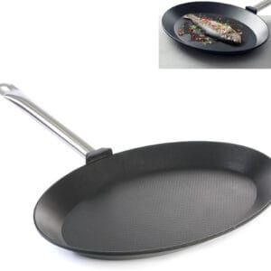 Patelnia owalna do ryb Profi Line - Hendi 629604 4 Patelnia owalna do ryb Profi Line - Hendi 629604 - obrazek 1