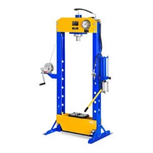 Prasa hydrauliczno pneumatyczna warsztatowa 30T 666 bar MSW WP-30T-P 9 Prasa hydrauliczno pneumatyczna warsztatowa 30T 666 bar MSW WP-30T-P - obrazek 2