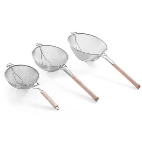 Sito profesjonalne z podwójną siatką stalowe śr. 360 mm - Hendi 639023 1 639009 2