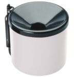 6533 popielniczka scienna samogasnaca do wnetrza i na zewnatrz biala sr 15cm