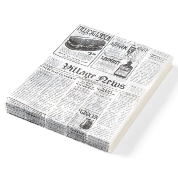 678121-papier-pergaminowy-do-cieplych-przekasek-nadruk-gazety-200x250mm-500szt-hendi-678121-hurtownia-sklep-cena-tanio 678121 papier pergaminowy do cieplych przekasek nadruk gazety 200x250mm 500szt hendi 678121 hurtownia sklep cena tanio