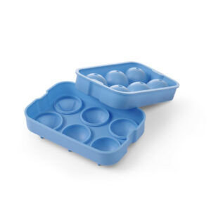 Kostkarka foremka do kostek lodu silikonowa 6 x KULE XXL 5 Kostkarka foremka do kostek lodu silikonowa 6 x KULE XXL - obrazek 3