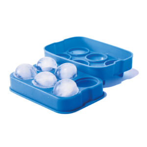 Kostkarka foremka do kostek lodu silikonowa 6 x KULE XXL 3 Kostkarka foremka do kostek lodu silikonowa 6 x KULE XXL - obrazek 1