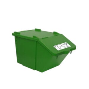 Pojemnik do sortowania odpadów piętrowy - zielony 45L 5 Pojemnik do sortowania odpadów piętrowy - zielony 45L - obrazek 2