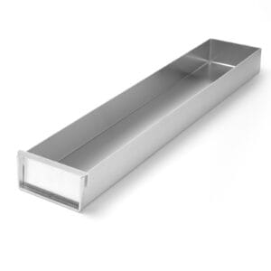 Blacha aluminiowa cukiernicza zamykana prostokątna 580x100x(H)50mm Hendi 689851 1 Blacha aluminiowa cukiernicza zamykana prostokątna 580x100x(H)50mm Hendi 689851 - obrazek 1