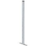 6999 pt slupek stalowy ocynkowany do kosza ulicznego na smieci 60x1200mm