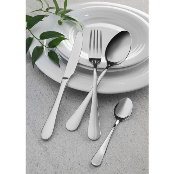 Łyżeczki do kawy herbaty Kitchen Line ze stali nierdzewnej 146mm 12 szt. Hendi 764244 1 764404 2