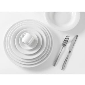 Talerz płytki OPTIMA biała porcelana śr. 210mm zestaw 12szt. - Hendi 770856 4 Talerz płytki OPTIMA biała porcelana śr. 210mm zestaw 12szt. - Hendi 770856 - obrazek 2