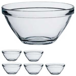 Salaterka miseczka szklana POMPEI 350ml - zestaw 6szt. 2 Salaterka miseczka szklana POMPEI 350ml - zestaw 6szt. - obrazek 1