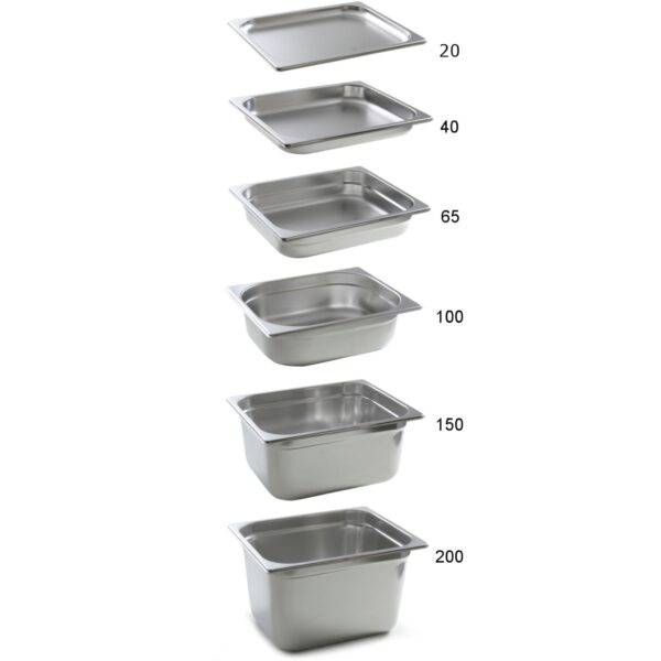 Pojemnik GN 2/1 stal nierdzewna Profi Line wys. 150 mm - Hendi 801116 1 801116 1
