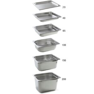 Pojemnik GN 2/1 stal nierdzewna Profi Line wys. 20 mm - Hendi 801154 6 Pojemnik GN 2/1 stal nierdzewna Profi Line wys. 20 mm - Hendi 801154 - obrazek 3