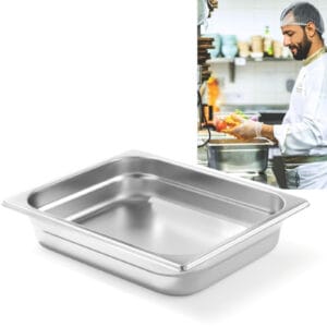 Pojemnik GN 1/2 stal nierdzewna Profi Line wys. 100 mm - Hendi 801420 5 Pojemnik GN 1/2 stal nierdzewna Profi Line wys. 100 mm - Hendi 801420 - obrazek 1