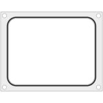 805374 matryca forma do zgrzewarki cas cds 01 na tacke pojemnik bez podzialu 227x178 mm hendi 805374 ean hurtownia zielona gora