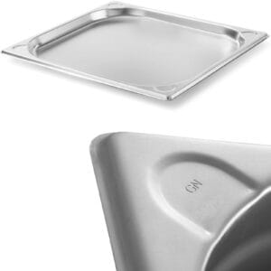 Pojemnik GN 2/3 stalowy Kitchen Line wys. 20 mm - Hendi 806203 5 Pojemnik GN 2/3 stalowy Kitchen Line wys. 20 mm - Hendi 806203 - obrazek 1