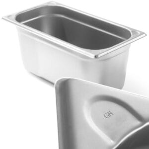 Pojemnik GN 1/4 stalowy Kitchen Line wys. 150 mm - Hendi 806548 5 Pojemnik GN 1/4 stalowy Kitchen Line wys. 150 mm - Hendi 806548 - obrazek 1