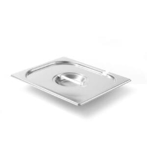 Pokrywka stalowa do GN Kitchen Line z wycięciem na chochlę GN 1/2 - Hendi 806937 2 Pokrywka stalowa do GN Kitchen Line z wycięciem na chochlę GN 1/2 - Hendi 806937 - obrazek 1