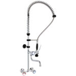 810293 bateria kuchenna z wylewka i prysznicem do montazu na sciane wys 101 cm hendi 810293 ean 8711369810293 hurtownia zielona gora