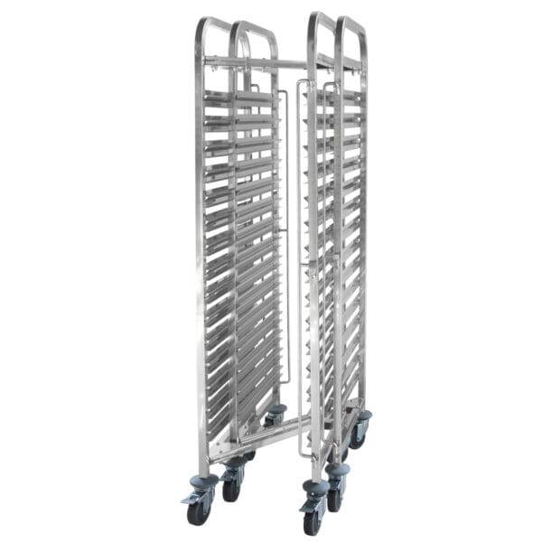 Wózek stalowy do transportu pojemników i tac GN 15 x GN1/1 1 810606 2
