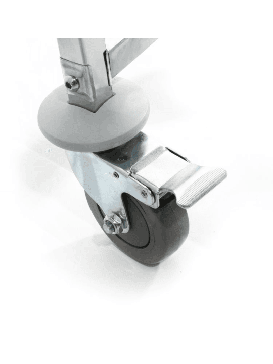 Wózek do transportu pojemników 7 x GN 1/1 z blatem roboczym - Hendi 810668 2 810668 2