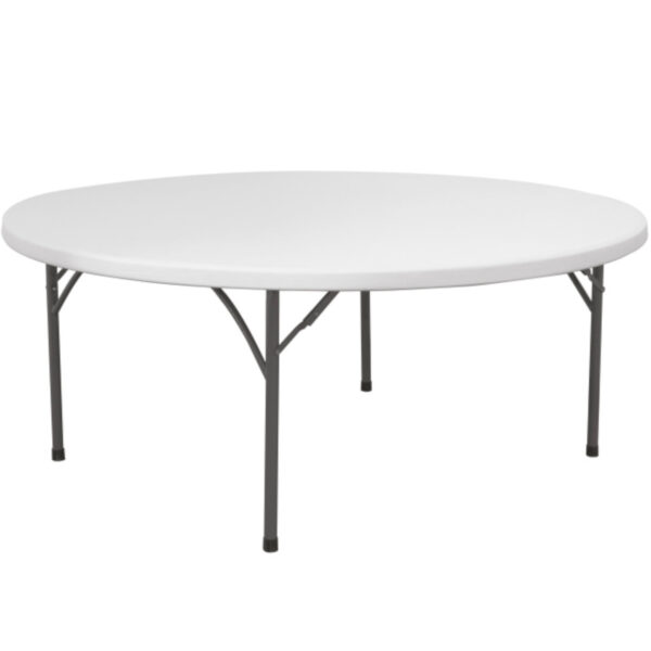 Stół cateringowy okrągły składany do 250 kg śr. 1500 x 740 mm - Hendi 810996 1 810996 1
