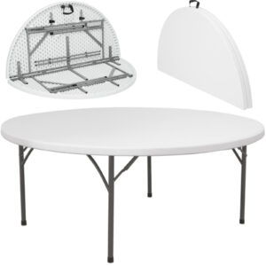Stół cateringowy okrągły składany do 250 kg śr. 1500 x 740 mm - Hendi 810996 5 Stół cateringowy okrągły składany do 250 kg śr. 1500 x 740 mm - Hendi 810996 - obrazek 1