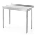 811245 stol blat roboczy do kuchni stalowy przyscienny z rantem 100x60 cm hendi 811245 hurtownia cena tanio
