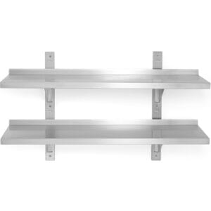 Półka wisząca przestawna podwójna 120cm - Hendi 811733 1 Półka wisząca przestawna podwójna 120cm - Hendi 811733 - obrazek 1