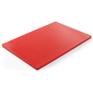 Deska do krojenia HACCP do surowego mięsa 450x300 mm czerwona - Hendi 825525 4 Deska do krojenia HACCP do surowego mięsa 450x300 mm czerwona - Hendi 825525 - obrazek 1