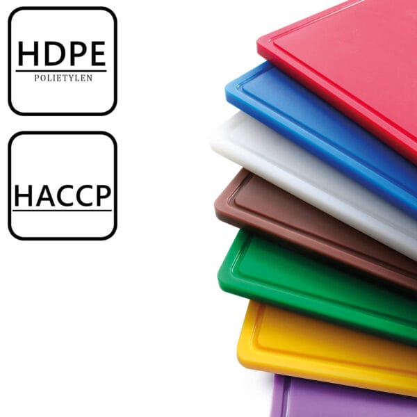 Deska do krojenia HACCP do ryb GN 1/2 niebieska - Hendi 826126 3 826003 hendi deska do krojenia haccp do nabialu gn 1 1 biala hurtownia sklep tanio