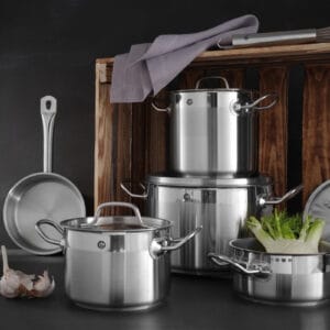 Garnek średni Profi Line z pokrywką 2 l śr. 160 x 110 h - Hendi 831007 16 Garnek średni Profi Line z pokrywką 2 l śr. 160 x 110 h - Hendi 831007 - obrazek 7