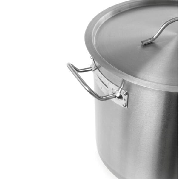 Garnek Budget Line z pokrywką 25 l śr. 345 x 350 h - Hendi 834206 2 832820 3