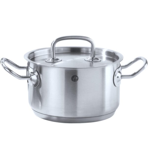 Garnek średni Kitchen Line z pokrywką 1,7 l śr. 160 x 95 h - Hendi 836101 1 836101 hendi garnek sredni kitchen line z pokrywka 1 7 l sr 160x95 h sklep cena tanio