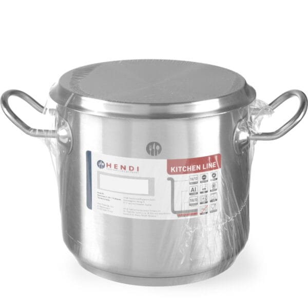 Garnek wysoki Kitchen Line z pokrywką 20 l śr. 320 x 270 h - Hendi 837603 2 837207 17 hendi kitchen line