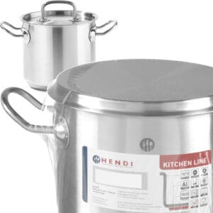 Garnek wysoki Kitchen Line z pokrywką 20 l śr. 320 x 270 h - Hendi 837603 9 Garnek wysoki Kitchen Line z pokrywką 20 l śr. 320 x 270 h - Hendi 837603 - obrazek 1