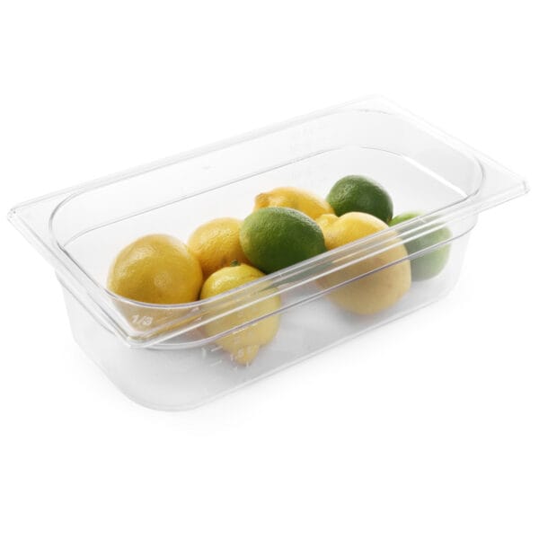 Pojemnik spożywczy z tritanu BPA free GN 1/3 wys. 65 mm - Hendi 869437 2 869208 2