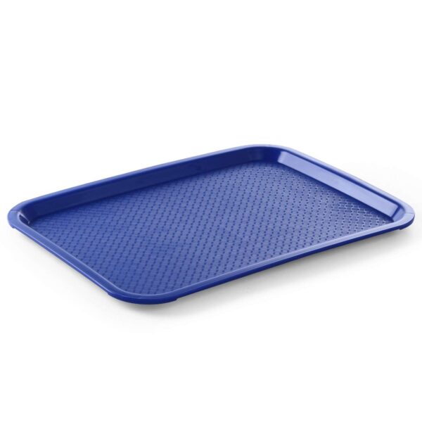 Taca z polipropylenu Fast Food 35x45cm - niebieska 1 878828 1