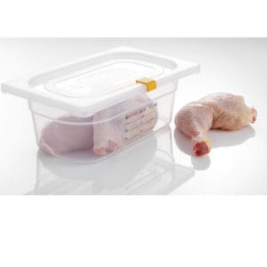 Klipsy do pojemników GN HACCP z polipropylenu Żółte - Hendi 880685 7 Klipsy do pojemników GN HACCP z polipropylenu Żółte - Hendi 880685 - obrazek 4