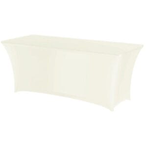 Obrus prostokątny bez prasowania 150x760cm tkanina Jersey kremowy - Hendi 814383 1 Obrus prostokątny bez prasowania 150x760cm tkanina Jersey kremowy - Hendi 814383 - obrazek 1