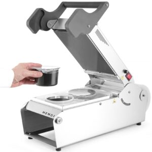Zgrzewarka do pojemników tacek obiadowych na wynos + matryca 700 W - Hendi 976722 19 Zgrzewarka do pojemników tacek obiadowych na wynos + matryca 700 W - Hendi 976722 - obrazek 9