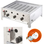 gp15002 grill gazowy rascal z rusztem trzy czesciowym tacka ociekowa trzy palniki 10 kw sklep cena tanio