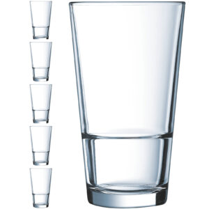 Szklanka wysoka Arcoroc STACK UP 350 ml zestaw 6 szt. - Hendi H7763 2 Szklanka wysoka Arcoroc STACK UP 350 ml zestaw 6 szt. - Hendi H7763 - obrazek 1