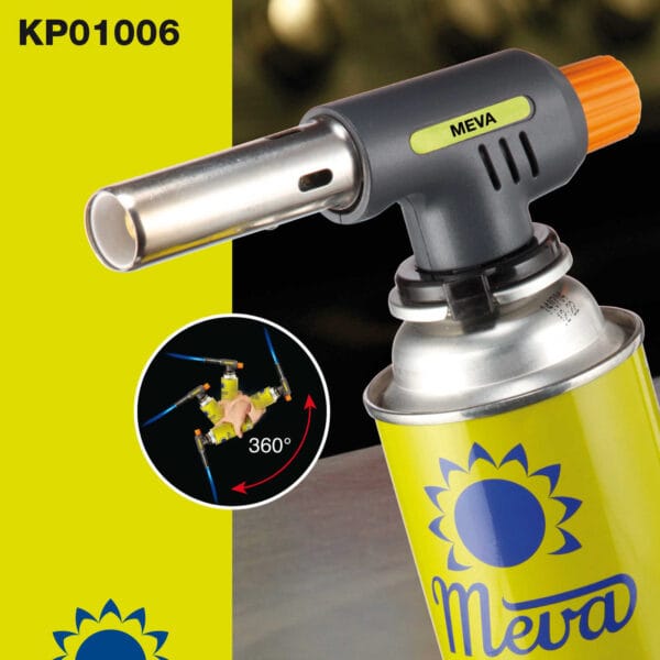 Palnik gastronomiczny na kartusze do Creme Brulle 1kW 3 kp01006 3