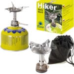 kp14003 nova najlzejsza kuchenka turystyczna na kartusze gazowe zawor lub gwint hiker 70 gram 2 4kw hurtownia sklep tanio