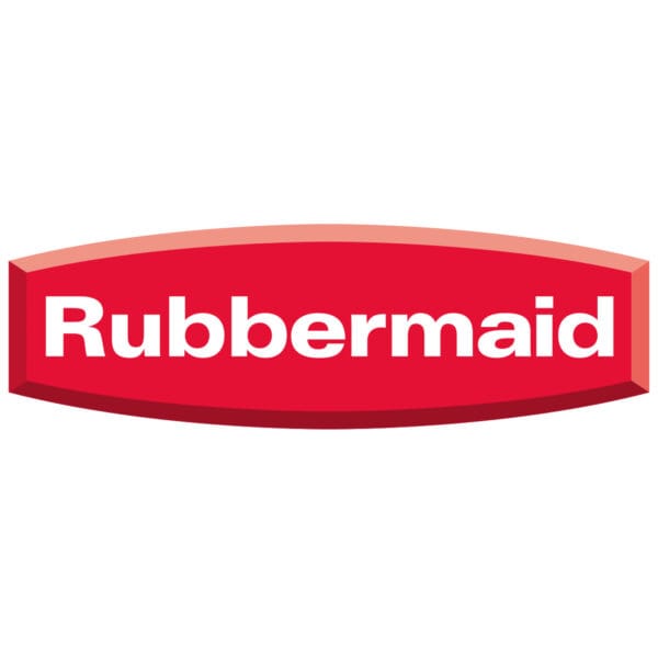 Pojemnik kosz modułowy do selektywnej zbiórki odpadów Rubbermaid SLIM JIM reg 87L 5 logo rubbermind