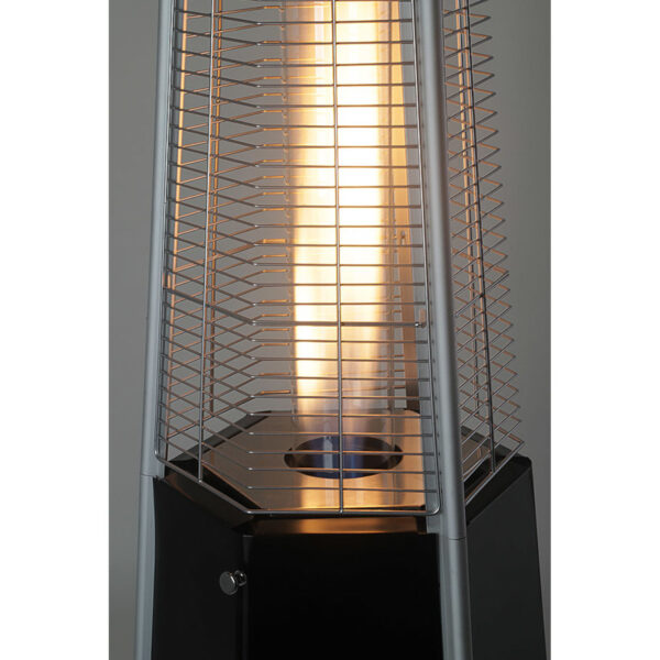 Lampa grzejnik promiennik gazowy tarasowy ogrodowy na gaz LPG 12,5 kW HEXAGON 3 utz21001 3